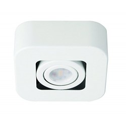 Jedi 563041316 Plafonnier Krypton 1L, Métal, Intégré, 6 W, Blanc