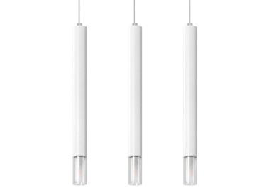 Lampe suspendue WEZYR 3 blanc