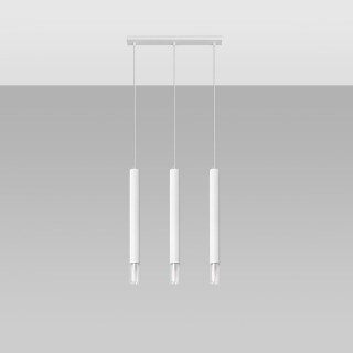 Lampe suspendue WEZYR 3 blanc