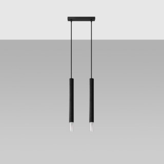 Lampe pendante WEZYR 2 noir
