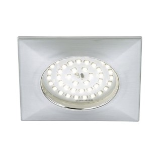 Spot LED encastrable, sans transformateur, faible profondeur de 30 mm, diamètre 100 mm, seulement rectangulaire