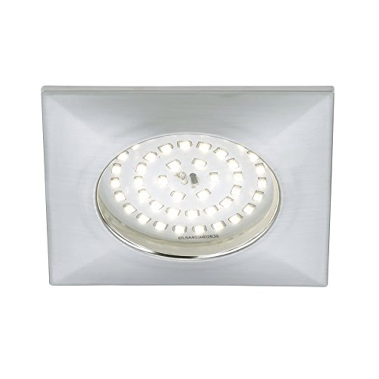 Spot LED encastrable, sans transformateur, faible profondeur de 30 mm, diamètre 100 mm, seulement rectangulaire