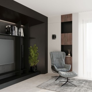 Applique HESTIA noir