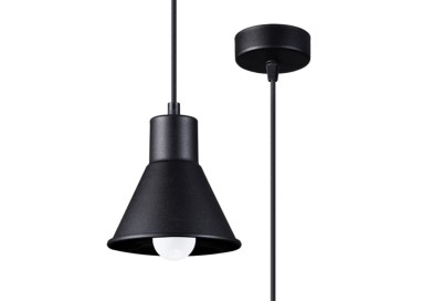 Lampe pendante TALEJA 1 noir [E27].
