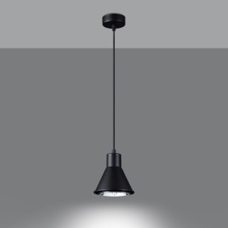 Lampe suspendue TALEJA 1 noir [ES111]