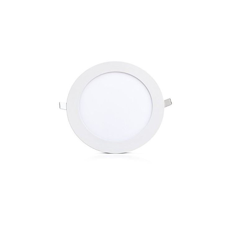 Vision-EL 77755 Plafonnier LED Aluminium/Polycarbonate, 12 W, Blanc, ((Ø)-170 mm