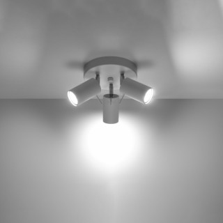 Plafonnier RING 3P blanc
