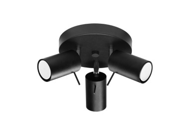 Plafonnier RING 3P noir