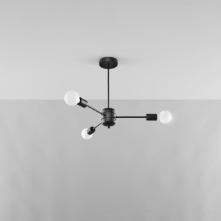 Lustre LANGO 3 noir