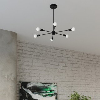Lustre LANGO 3 noir