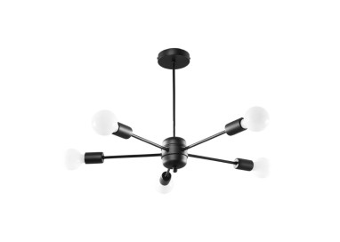 Lustre LANGO 5 noir
