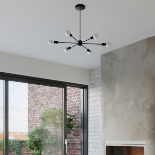 Lustre LANGO 5 noir