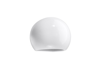 Applique vernie GLOBE blanc brillant