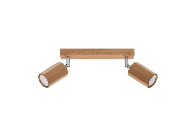 Plafonnier ZEKE 2 chêne