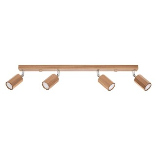 Plafonnier ZEKE 4 chêne