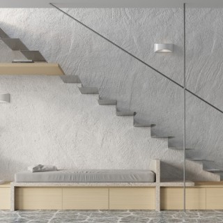 Applique vernie VIXEN blanc brillant