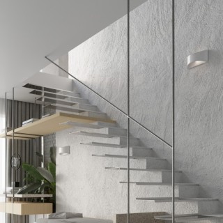 Applique vernie VIXEN blanc brillant