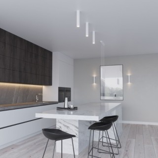 Lampe suspendue LAGOS 3P blanc