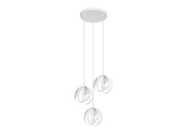 Lampe pendante TULOS 3P blanc