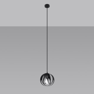 Lampe pendante TULOS 1 noir
