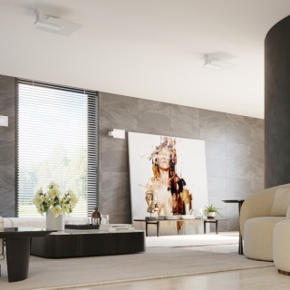 Plafonnier LAPPO blanc