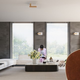 Applique LAPPO en bois naturel