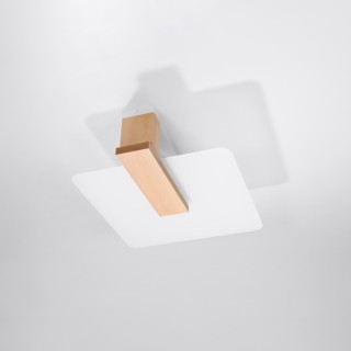 Plafonnier LAPPO en bois naturel