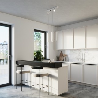 Lampe suspendue RING 3 blanc