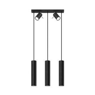Lampe suspendue RING 3 noir