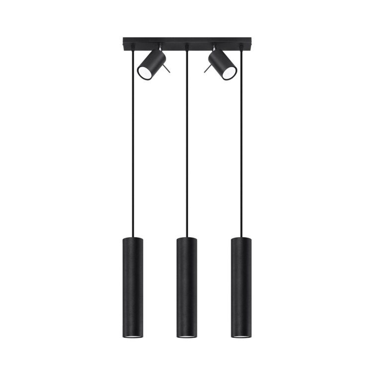 Lampe suspendue RING 3 noir
