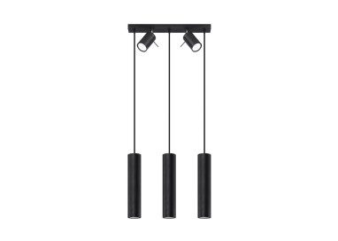 Lampe suspendue RING 3 noir