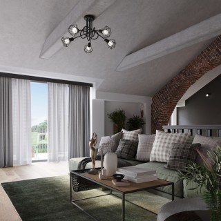 Applique ARTEMIS 1 noir