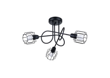 Lustre BELUCI 3S noir