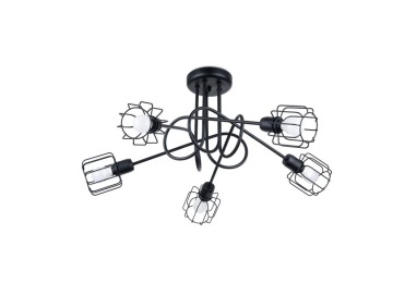 Lustre BELUCI 5S noir