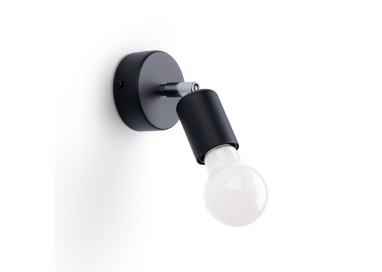 Applique FORNES 1 noir