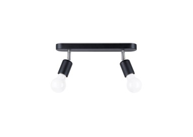 Plafonnier FORNES 2 noir