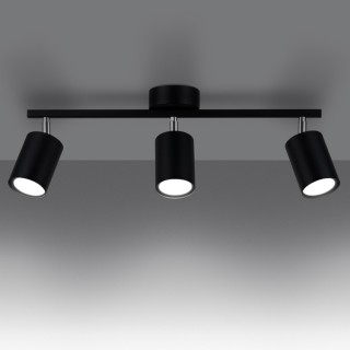 Plafonnier LEMMI 3 noir