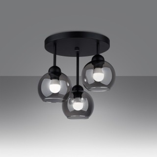 Lustre ALINO 3 noir