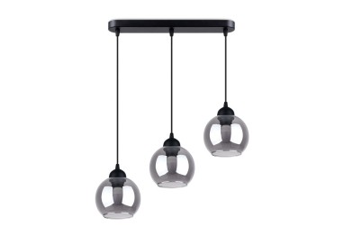 Lampe pendante ALINO 3 noir