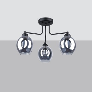Lustre FILLAN 3 noir