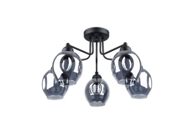 Lustre FILLAN 5 noir