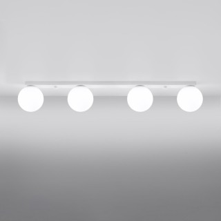 Plafonnier YOLI 4 blanc