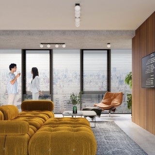 Plafonnier YOLI 6 noir