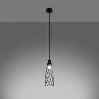 Lampe suspendue SUBA 1 noir