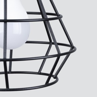 Lampe suspendue SUBA 4L noir