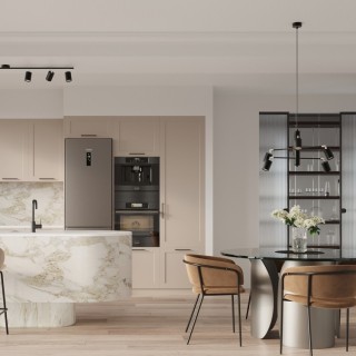 Plafonnier LEMMI 6L noir