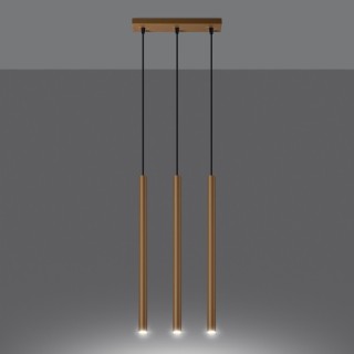 Lampe suspendue PASTELO 3L or