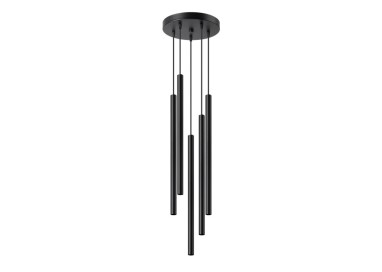 Lampe suspendue PASTELO 5P noir