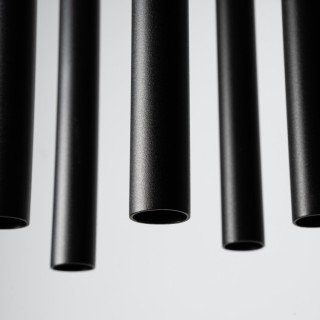 Lampe suspendue PASTELO 5P noir