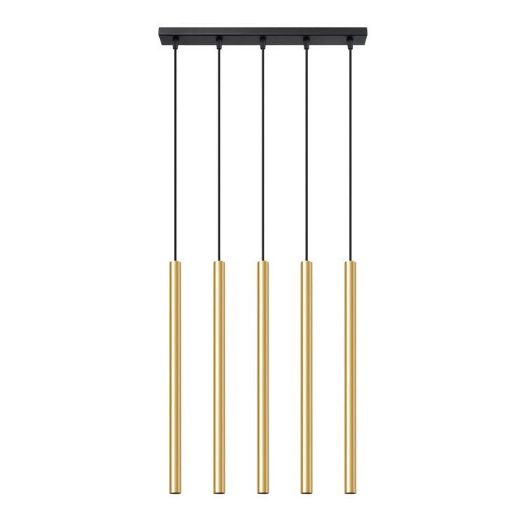 Lampe pendante PASTELO 5L or poli